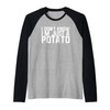 I Don't Know I'm Just A Potato Raglan Baseball Tee