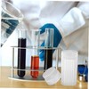 Healeved Covered Slide Staining Jar with Lid for Microscope Slides