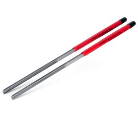 StewMac Concave Fret End Files, Set of 2 (1 for Medium Frets, 1 for Wide Frets)