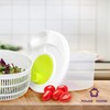 Plastic Large Salad Spinner Leaf Dryer Lettuce Veg Drainer Dressing