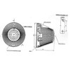 Red Brake Light Stop Light Rear Light 12 V 24