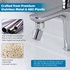 Hibbent NSF/ANSI/CAN 61 Certified Faucet Aerator, CUPC Certification 360° Twist