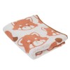 Animal Face [Face Towel] Jacquard Long Towel/Red Panda