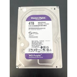 Western Digital (WD) WD Purple Surveillance Hard Drive WD43PURZ 4TB SATA 6GB/s - As Is, For Parts