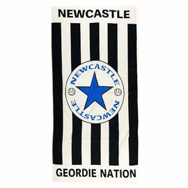 GIFTS 4 ALL Giant Newcastle Beach Towel, New Newcastle Football Fans Cotton Beach Towel, Newcastle Geordie Fans Bath Towel