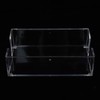 Acrylic Napkin Holder Transparent Uncapped Bathroom Napkin Holder for 23x14x6cm
