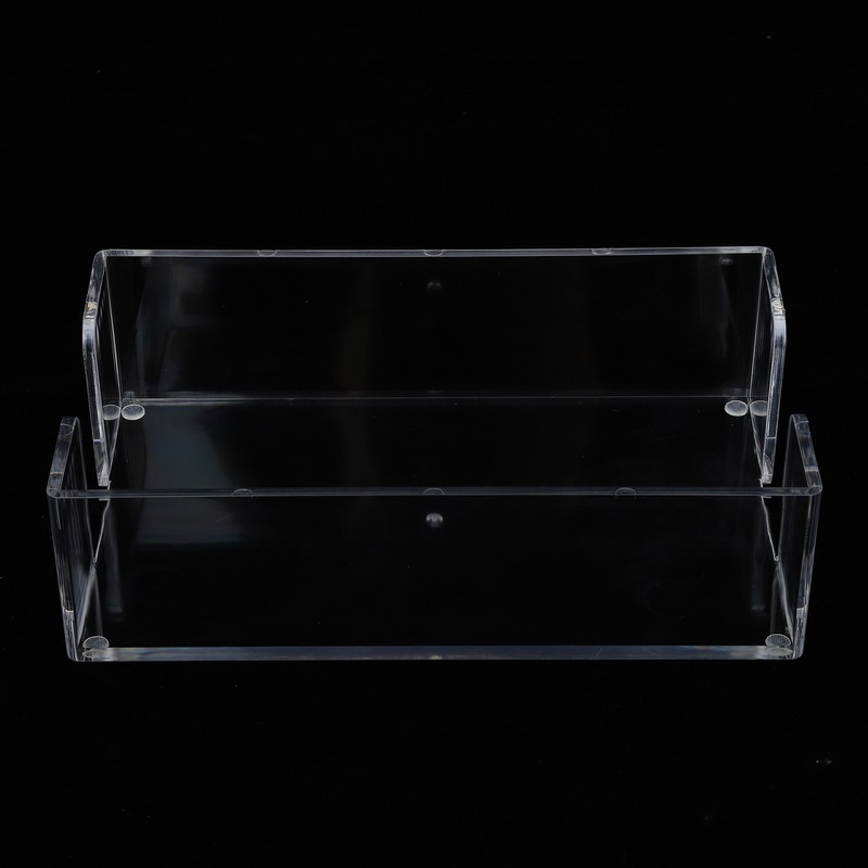 Acrylic Napkin Holder Transparent Uncapped Bathroom Napkin Holder for 23x14x6cm