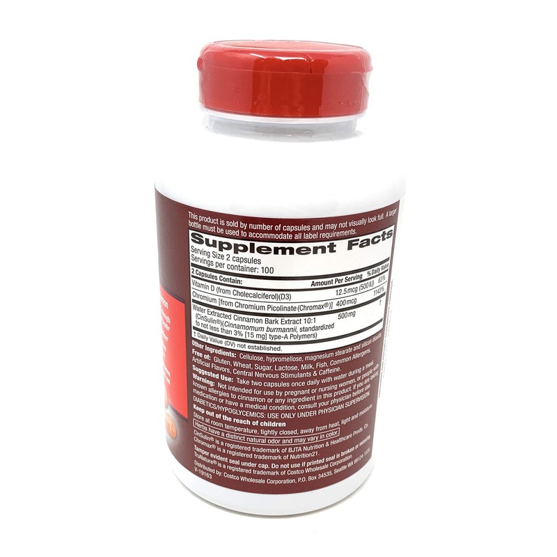 TruNature Cinnamon Concentrate CinSulin 200 capsules
