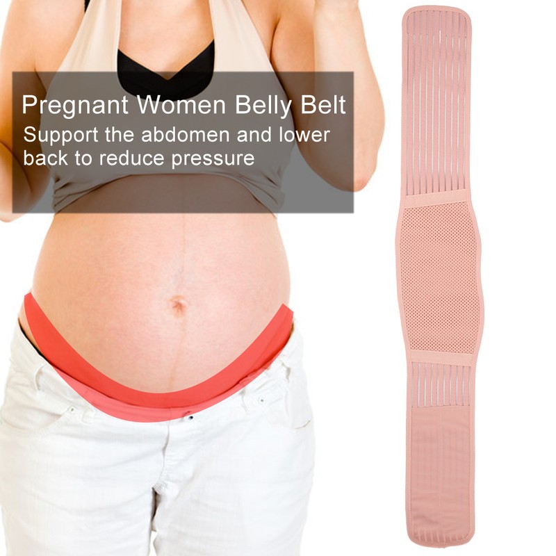 Maternity Belt Breathable Adjustable Belly Back Support Belt for Pregnant