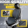 LINGVIDO Car Seat Covers for Front Seats (2 Seats) -
