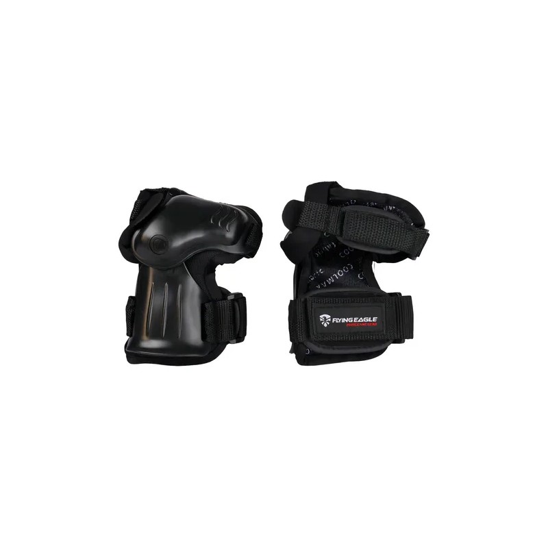 Set Protecciones Flying Eagle Lobster Negro XL Patinaje Skate Adultos