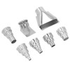 7Pcs 35mm Heat Gun Nozzle Set Stainless Steel Hot Air