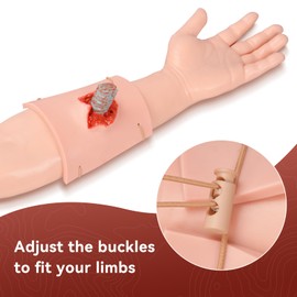 Simedutech Wearable Puncture Wound Packing Trainer for Trauma Practice