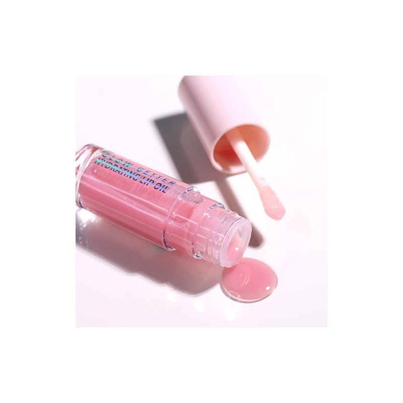 Lip Oil Moira Glow Getter Hydrating Lip Oil (009, Bubble