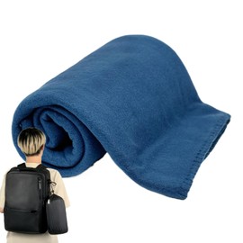 Travel Blanket | Airplane Travel Blanket with Storage Bag | All-Season Bedding, Breathable Rug Machine Washable for Sports Enthusiasts, Teens, Adults, Men, Women