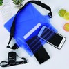 Gihwe Gongjakso Premium Tough Smartphone Waterproof Pouch for Water Activities Phone Waterproof Pack Blue 4ea