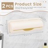 2 PCS Wall Mount Trash Bag Dispenser Roll Holder, Kitchen