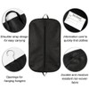 58" Clothes Carrier Travel Bag Zipped Foldover Breathable Multi-Use Garment