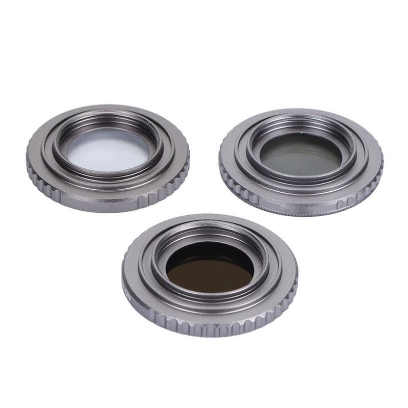 3pcs Camera ND Filter Kit UV CPL ND16 Action Camera