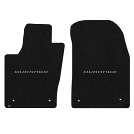 Lloyd Mats Custom-Fit Carpeted Floor Mats Premium Luxury Car Floor Liners for Dodge Durango 2013-2015 (Charcoal, 2PC - Durango)