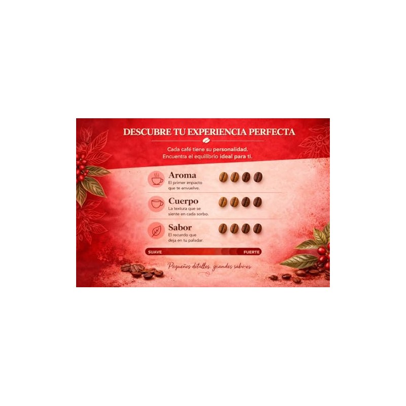 Amor Café Soluble Gourmet Mezcla Original, Café Instantáneo Premium, tostado
