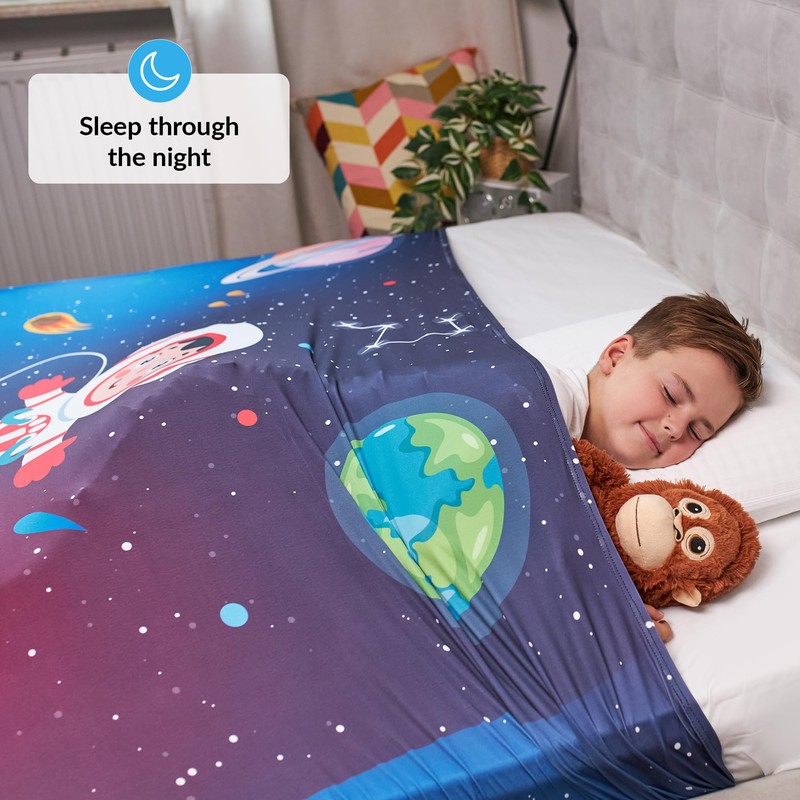 ODOXIA Sensory Sheet | Sensory Blanket for Kids | Compression