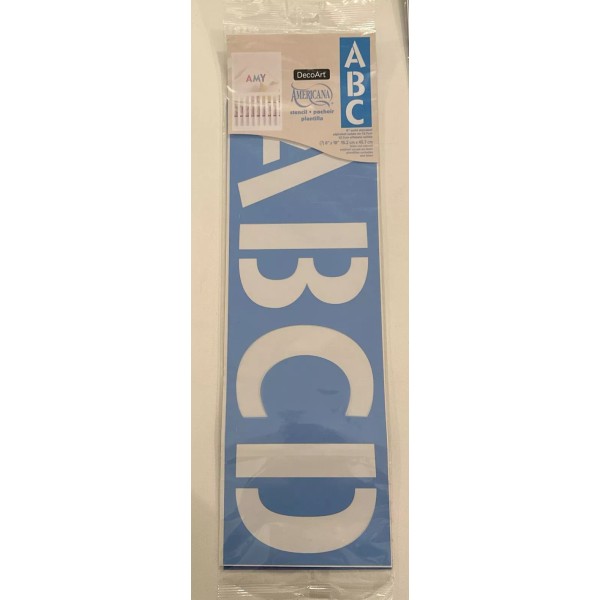 DecoArt Stencil Pencils Alphabet!