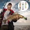 14 Pieces Fishing Lure Set Bait Kit Wobbler Crankbaits with