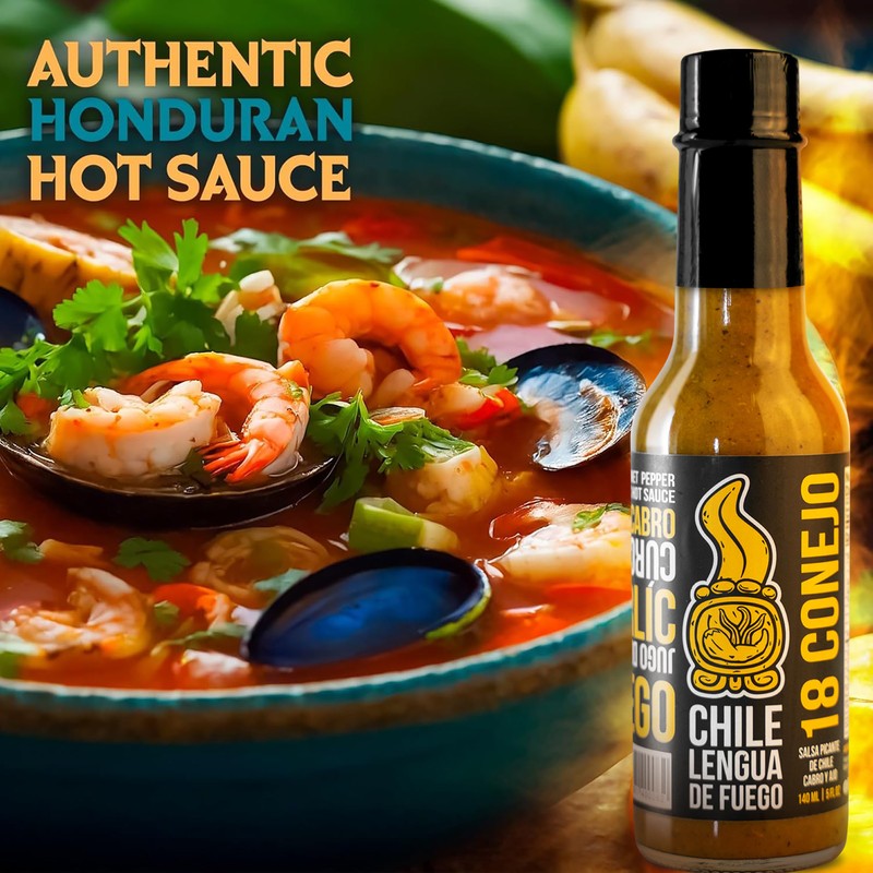 Hot Sauce | Chile Lengua de Fuego (Pack of 2,