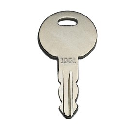 Newyuan 10 Pcs Ignition Switch Keys Replacement 1051 Compatible with Thwaites, Tri Mark, and Lucas Excavator