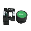 Taiss Momentary Push Button Switch Start/Stop Red Green Sign NO