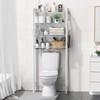 Hodonas Over The Toilet Storage, Bathroom Organizer Shelves Space Saver