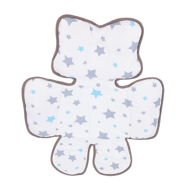 Baby Carriage Cushion Body Support Special Shaped Reduce Fatigue Washable