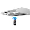 SNDOAS 30in Under Cabinet Kitchen Range Hood 800CFM 3-Speed Remote