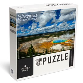 Yellowstone National Park, Grand Prismatic Pool (1000 Piece Puzzle, Challenging Jigsaw Puzzle for Adults, Made in USA)