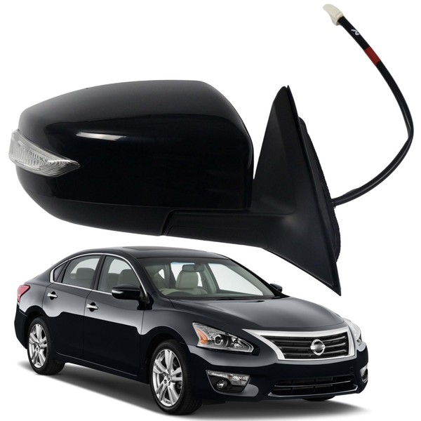 Marretoo Passenger Side Mirror for Nissan Altima 2013 2014 2015