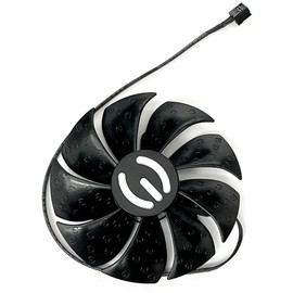 87MM PLD09220S12H RTX3080 RTX3070 Graphics Card Fan Replacement for EVGA GeForce RTX 3070 3080 TI 3090 FTW3 Cooler Fan (Black A-Fan)