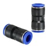 PATIKIL 5pcs 14mm Push To Connect Fittings Plastic Airline Hose