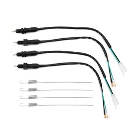 Gofira 4Pcs Motorcycle Rear Brake Light Switch with Spring Kits Compatibel with Honda Suzuki Motorcycle Scooter ATV