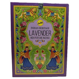 SreeVani Incense Sticks | Indian Heritage |High Perfume| Gift Pack of 12 (15g ea.) -Lavender, Brown, 8906037225398