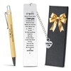 Unique Gifts for Girlfriend – Stylish Inspirational Bookmark Set with