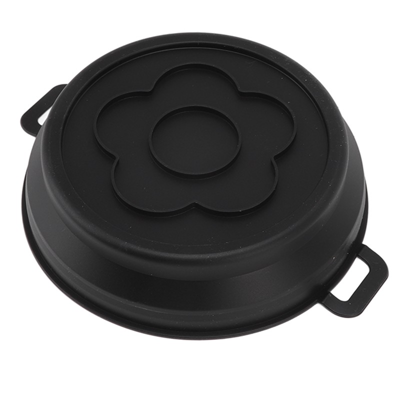 2 PCS Fryer Silicone Baskets with Handle 7.5inch Round Silicone