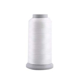 Luminous Sewing Thread, Glow in the Dark Embroidery Thread for Embroidery and Sewing Machine (3000 Yards White)