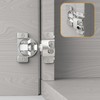 Furniware 2 Pieces 1-1/4 in Overlay Soft Close Concealed Hinge