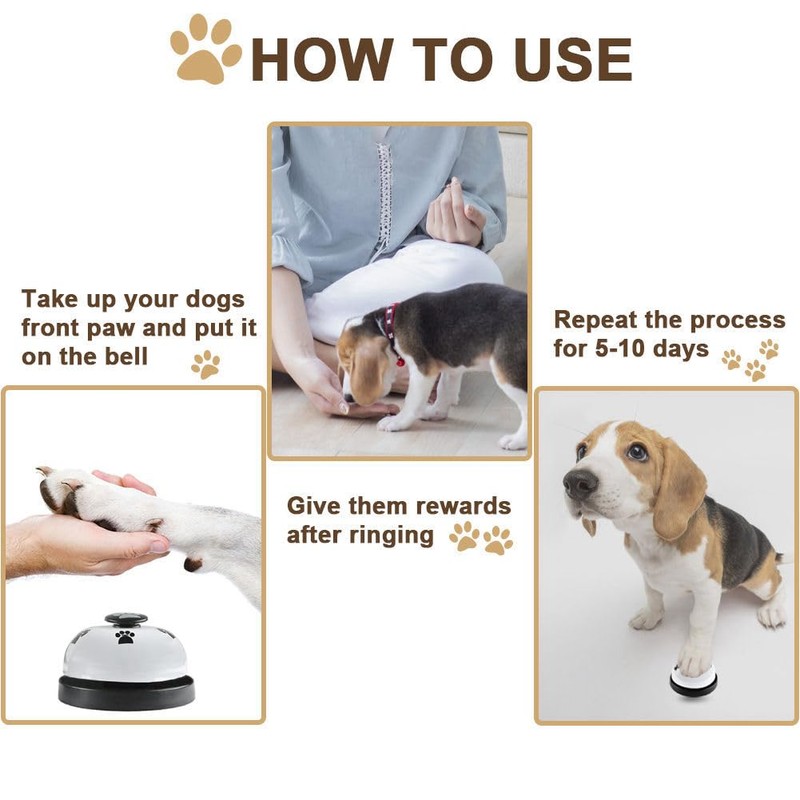 KEXIAVA 2 Pack Dog Bells Potty Training, Dog Doorbell for