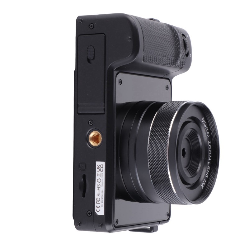 Wifi Digital Camera Dual Lens Front Rear 4K 64MP Portable