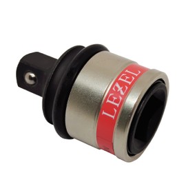 LEZEL Easy Socket Conversion Adapter, Insertion Angle, 0.5 inch (12.7 mm), Conversion 0.37 inch (9.5 mm), No Pin Required, One-touch Installation, Instant Installation, Impact Wrench, Socket Adapter, 4 Minutes to 3 Minutes
