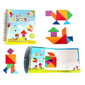 903toys Tangram Outing, 240 Questions, Elementary School Exams, Countermeasures, Observation Skills, Thinking Skills, Educational Toys, Hand Training, Brain Training, Puzzle, Montessori, Education