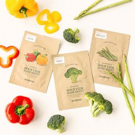 SKINFOOD Sous Vide Mask Sheet (Lotus Root) - SKINFOOD Sous Vide Mask Sheet