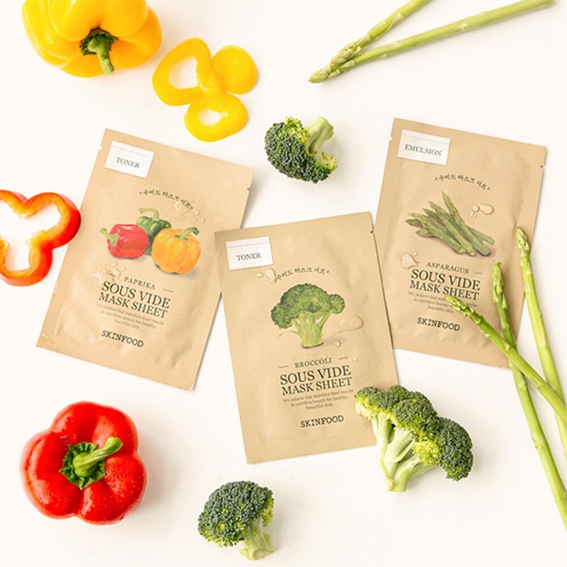 SKINFOOD Sous Vide Mask Sheet (Lotus Root) - SKINFOOD Sous